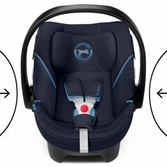 Turvaistuin Cybex Aton 5, 0-13 kg, Soho harmaa, keskiharmaa hinta ja tiedot | Turvaistuimet | hobbyhall.fi