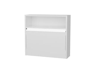 Kalune Design 756, valkoinen/ruskea Säädettävä kaappipöytä hinta ja tiedot | Tietokonepöydät ja työpöydät | hobbyhall.fi