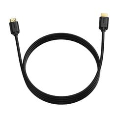 Kaapeli Baseus HDMI 2.0, 4K 60 Hz 3D HDR 18 Gbps, 3 m (CAKGQ-C01) hinta ja tiedot | Kaapelit ja adapterit | hobbyhall.fi