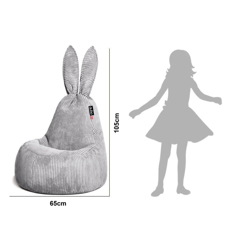 Säkkituoli Qubo™ Mommy Rabbit Cloud, vaaleansininen hinta ja tiedot | Säkkituolit, rahit ja penkit | hobbyhall.fi