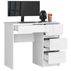 NORE A7 -työpöytä, oikea, valkoinen hinta ja tiedot | Tietokonepöydät ja työpöydät | hobbyhall.fi