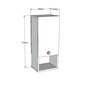 Kylpyhuonekaappi Kalune Design 835(II), ruskea hinta ja tiedot | Kylpyhuonekaapit | hobbyhall.fi