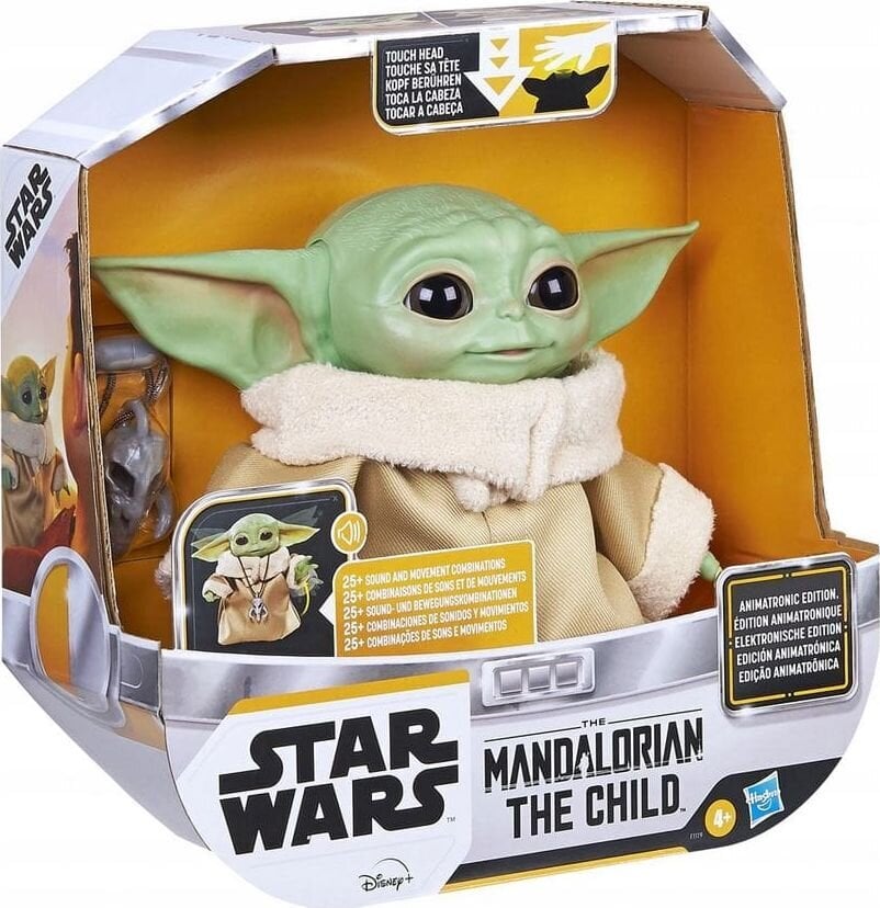 Keräilyfiguuri Hasbro Mandalorian The Child Animatronic Baby Yoda F1119 hinta ja tiedot | Poikien lelut | hobbyhall.fi