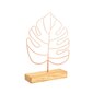 Metallinen seinäkoriste Large Leaf Copper hinta ja tiedot | Sisustustuotteet | hobbyhall.fi