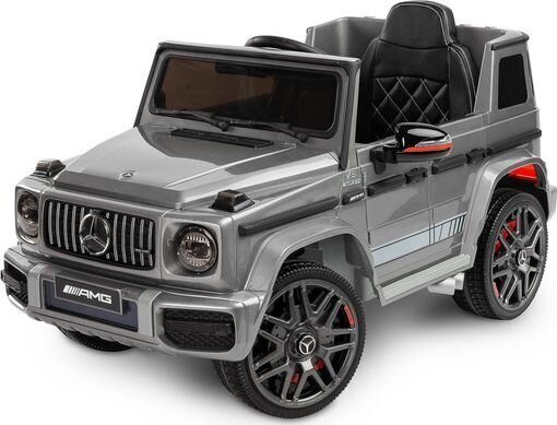 Lasten yksipaikkainen sähköauto Toyz Mercedes AMG G 63, harmaa