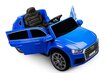 Toyz Audi Q5 sähkökäyttöinen yksipaikkainen auto lapsille, sininen hinta ja tiedot | Lasten sähköautot | hobbyhall.fi