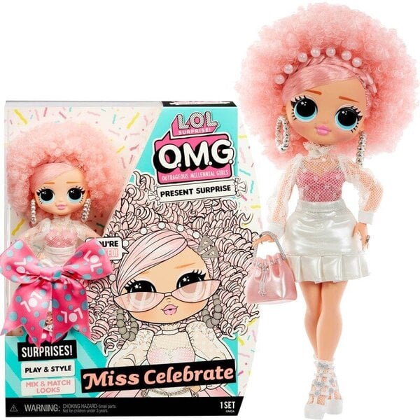 L.O.L. Surprise OMG syntymäpäivänukke - Miss Celebrate