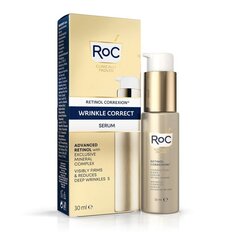 Korjaava kasvoseerumi RoC Retinol Correxion Wrinkle, 30 ml hinta ja tiedot | Kasvoöljyt ja seerumit | hobbyhall.fi