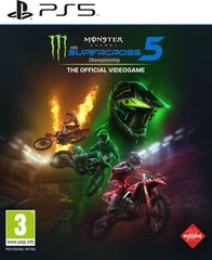 Monster Energy Supercross 5 - The Official Videogame, PS5 hinta ja tiedot | Tietokone- ja konsolipelit | hobbyhall.fi