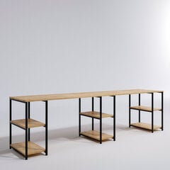 Työpöytä Kalune Design Sade, ruskea/musta hinta ja tiedot | Tietokonepöydät ja työpöydät | hobbyhall.fi