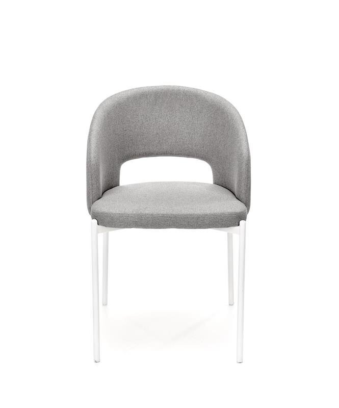 2 tuolin sarja Halmar K486, harmaa hinta ja tiedot | Ruokapöydän tuolit | hobbyhall.fi