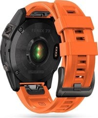 Tech Protect Iconband Garmin Fenix 5/6/6 PRO/7 (22mm), oranssi hinta ja tiedot | Älykellojen ja aktiivisuusrannekkeiden lisätarvikkeet | hobbyhall.fi