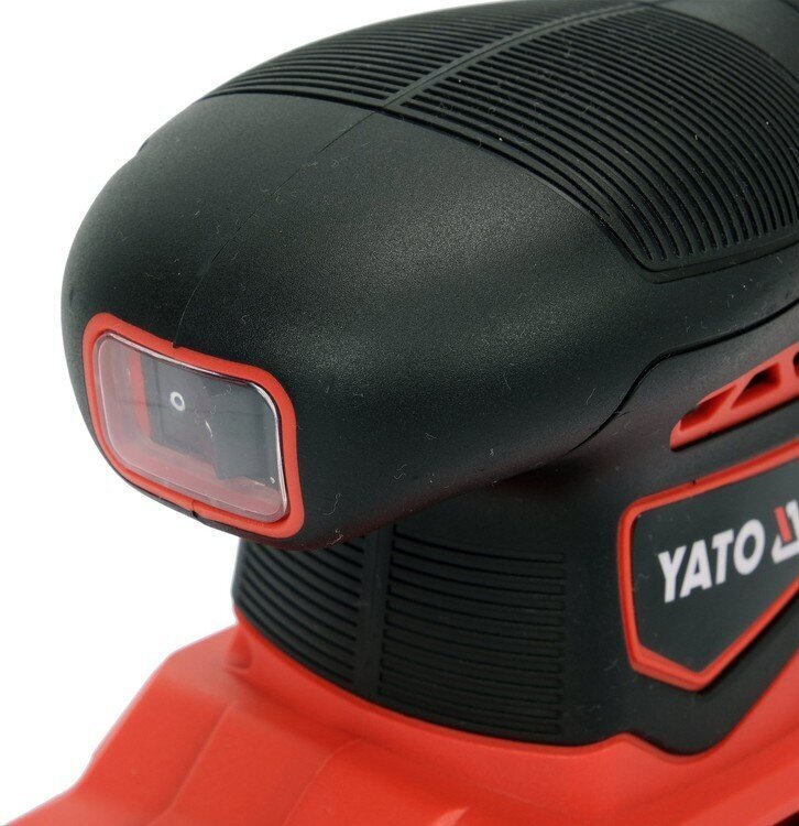 Yato akkukäyttöinen täryhiomakone (YT-82751) 90x187mm 18V (ilman akkua) hinta ja tiedot | Hiomakoneet | hobbyhall.fi