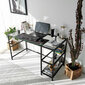 Kalune Design Master M101,Työpöytä musta hinta ja tiedot | Tietokonepöydät ja työpöydät | hobbyhall.fi
