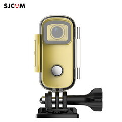 SJCam C100+ Mini 2K Action Peukalo Vedenpitävä 30 m kamera Magneettinen runko Wi-Fi Reaaliaikainen tila Keltainen hinta ja tiedot | Action-kamerat | hobbyhall.fi
