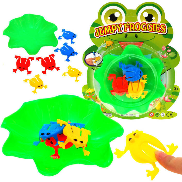 "Jumpy Froggies" -peli hinta ja tiedot | Lautapelit ja älypelit | hobbyhall.fi