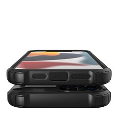 Puhelinkotelo Hybrid Armor kotelo iPhone 14 Pro panssaroitu hybridikotelo, musta hinta ja tiedot | Puhelimen kuoret ja kotelot | hobbyhall.fi