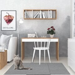Kirjoituspöytä Kalune Design Ertel, ruskea / valkoinen hinta ja tiedot | Tietokonepöydät ja työpöydät | hobbyhall.fi
