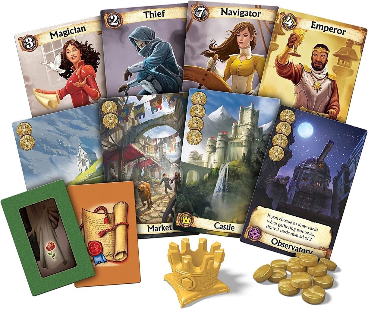 Lautapeli Z-Man Games Citadels Revised, EN hinta ja tiedot | Lautapelit ja älypelit | hobbyhall.fi