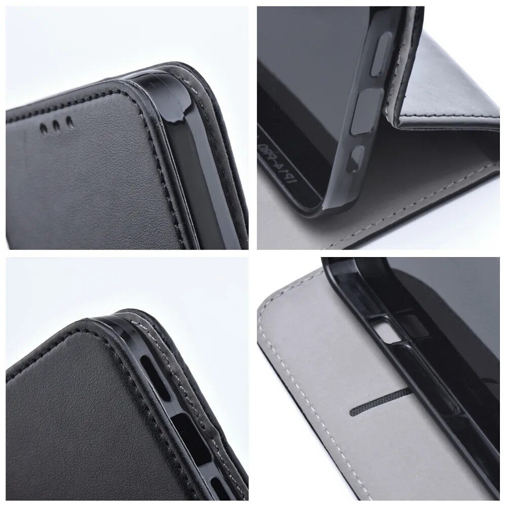 Smart Magnetic case for Samsung Galaxy A13 4G black hinta ja tiedot | Puhelimen kuoret ja kotelot | hobbyhall.fi