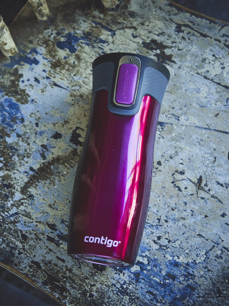 Contigo -juomapullo, 470 ml, vaaleanpunainen hinta ja tiedot | Juomapullot | hobbyhall.fi