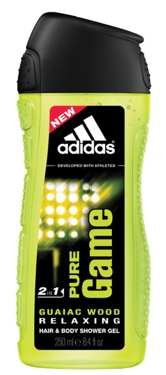 Adidas Pure Game 3in1 suihkugeeli miehille 250 ml hinta ja tiedot | Miesten ihonhoito | hobbyhall.fi