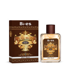 After shave lotion Bi-es Royal Brand Old Gold 100 ml. hinta ja tiedot | Bi-es Hajuvedet ja tuoksut | hobbyhall.fi