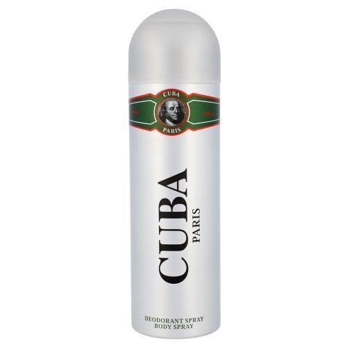 Cuba Green deodorantti miehelle 200 ml hinta ja tiedot | Miesten ihonhoito | hobbyhall.fi