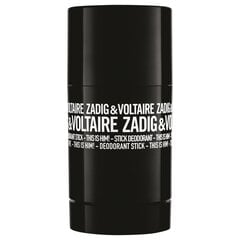 Zadig & Voltaire This is Him! deodorantti miehelle 75 ml hinta ja tiedot | Miesten ihonhoito | hobbyhall.fi