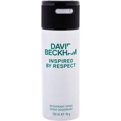 David Beckham Inspired by Respect deodorantti miehelle 150 ml hinta ja tiedot | Miesten ihonhoito | hobbyhall.fi