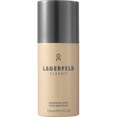 Suihkedeodorantti Karl Lagerfeld Classic miehille 150 ml hinta ja tiedot | Karl Lagerfeld Hajuvedet ja kosmetiikka | hobbyhall.fi