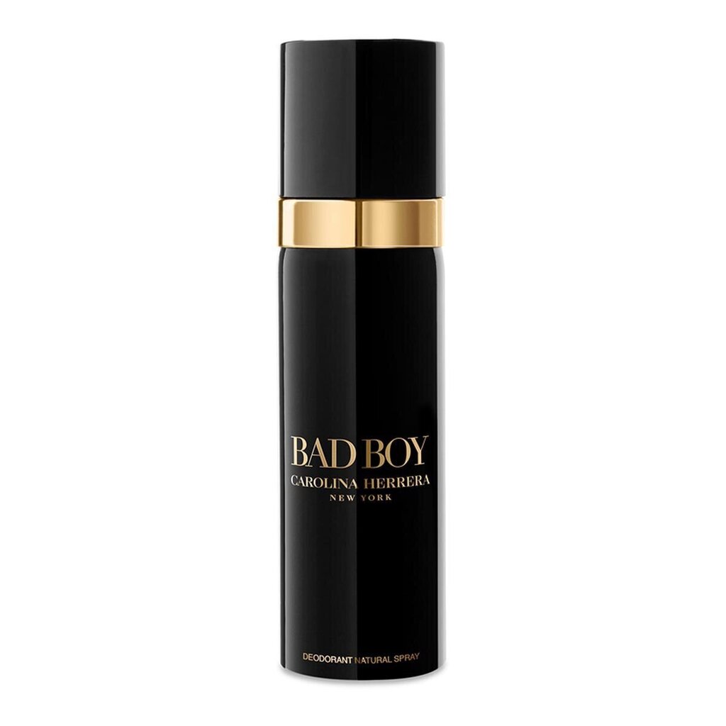 Carolina Herrera Bad Boy deodorantti miehelle 100 ml hinta ja tiedot | Miesten ihonhoito | hobbyhall.fi