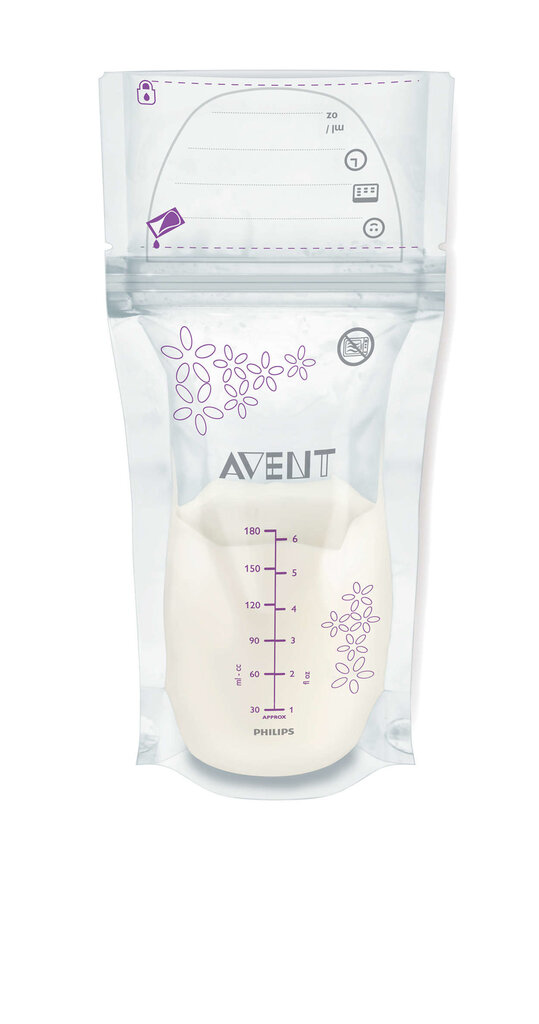 Rintamaitopussi Philips Avent SCF603 / 25 180 ml hinta ja tiedot | Vauvan ja lasten astiat | hobbyhall.fi