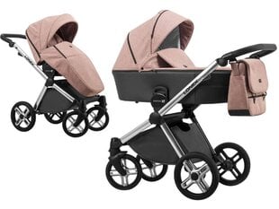 Lonex Emotion XT08 3-in-1 -yhdistelmävaunut, Pink hinta ja tiedot | Vaunut ja rattaat | hobbyhall.fi