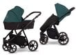 Lonex Pax Fresh 3-in-1 05 -yhdistelmävaunut, Deep Green hinta ja tiedot | Vaunut ja rattaat | hobbyhall.fi