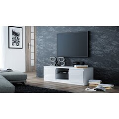 TV-pöytä 4560549 120cm, valkoinen hinta ja tiedot | TV-tasot | hobbyhall.fi