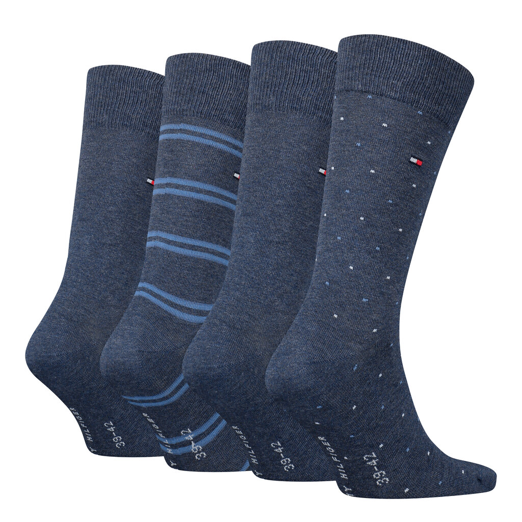 Tommy Hilfiger miesten sukat 4 kpl. lahjapakkauksessa, sininen hinta ja tiedot | Miesten sukat | hobbyhall.fi