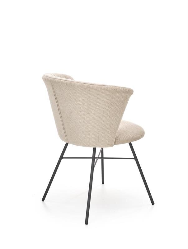 Halmar K459 tuolisetti 2 kpl, beige hinta ja tiedot | Ruokapöydän tuolit | hobbyhall.fi