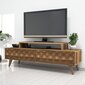 Kalune Design 845 TV-taso, 140 cm, ruskea hinta ja tiedot | TV-tasot | hobbyhall.fi