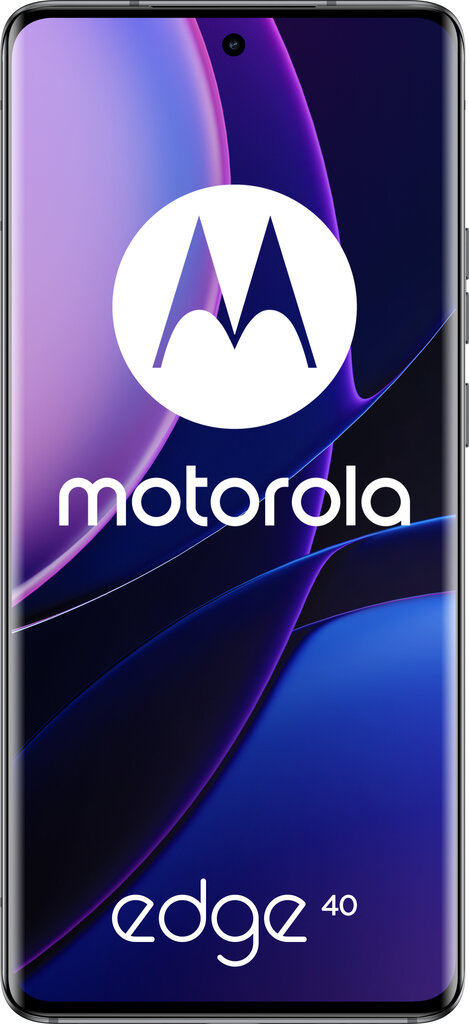 Motorola Edge 40 5G 8/256GB, Eclipse Black PAY40005SE hinta ja tiedot | Matkapuhelimet | hobbyhall.fi