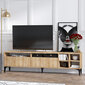 Kalune Design Eva TV-pöytä, ruskea hinta ja tiedot | TV-tasot | hobbyhall.fi