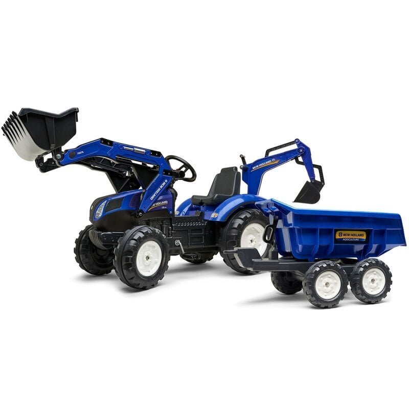 Lasten leikkitraktori Falk New Holland hinta ja tiedot | Poikien lelut | hobbyhall.fi