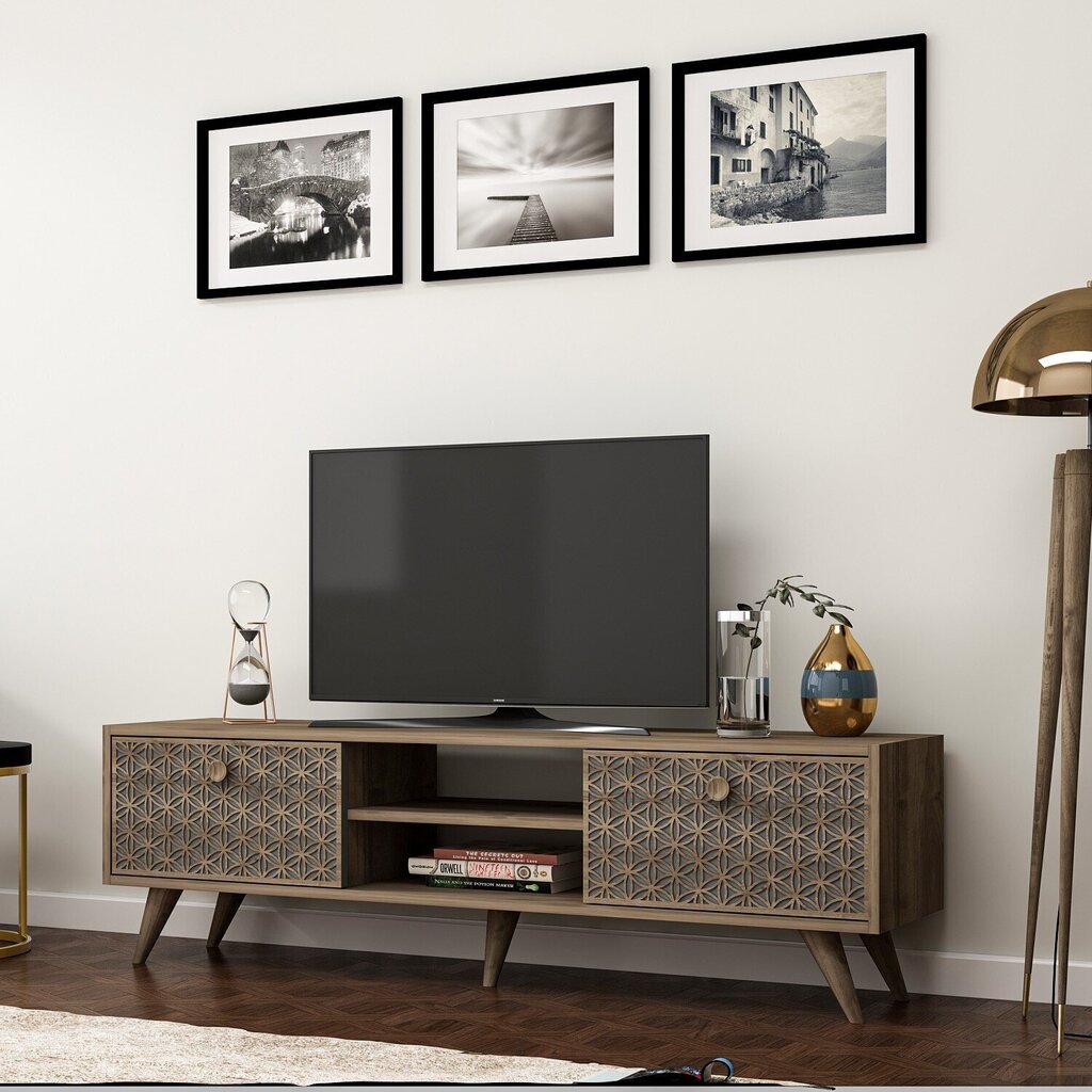 Kalune Design New York tv-pöytä, harmaa hinta ja tiedot | TV-tasot | hobbyhall.fi