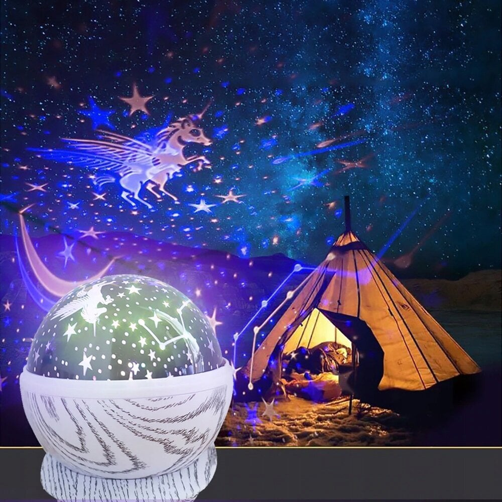 Mini magic ball led -yövalo ja valoprojektori hinta ja tiedot | Lastenhuoneen valaisimet | hobbyhall.fi