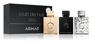 Lahjasetti Armaf Club de Nuit Man Intense, Sillage, Milestone miehille: parfum EDP, 3x30 ml hinta ja tiedot | Miesten hajuvedet | hobbyhall.fi