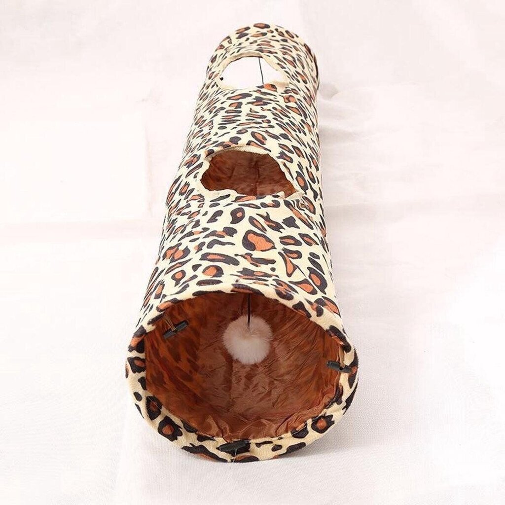 Lelu kissoille Leopard Tunnel hinta ja tiedot | Kissan lelut | hobbyhall.fi