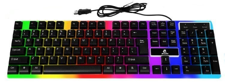 RGB LED Gaming hinta ja tiedot | Näppäimistöt | hobbyhall.fi