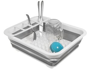 Kokoontaitettava astiankuivausastia venttiilillä hinta ja tiedot | Modux Eteiskalusteet | hobbyhall.fi