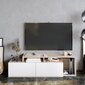 TV-pöytä Kalune Design Nexera, ruskea/valkoinen hinta ja tiedot | TV-tasot | hobbyhall.fi