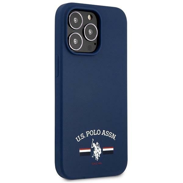 US Polo USHCP13LSFGV iPhone 13 Prolle / 13, sininen hinta ja tiedot | Puhelimen kuoret ja kotelot | hobbyhall.fi